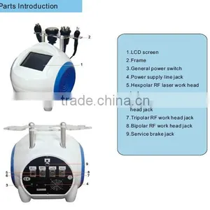 Ultrasonic Cavitation Slimming Machine 1MHz Keyword Beauty Slimming Machine 5 In 1 Cavitation Machine thumbnail-3