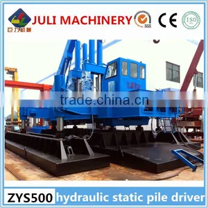 China Juli Brand ZYS500B-B Hydraulic System Static Press Pile Driver With High Quality thumbnail-1