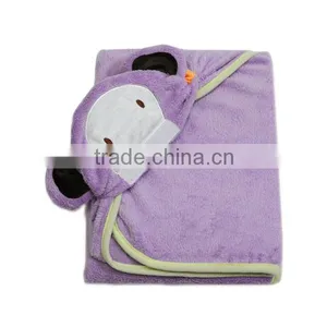 Hot Sale Cheap Monkey Plush Plain Kids Snuggie Blanket thumbnail-1