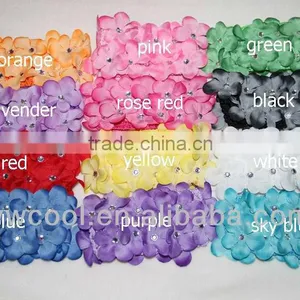 Baby Crochet Headband With Petal and Stone Decoration thumbnail-1
