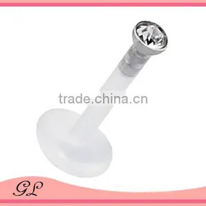 Simple Custom Labret Piercing Jewelry thumbnail-1