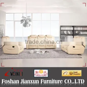 GC853 Home Theater Recliner Sofa Orange Recliner Sofa Modern Recliner Sofa thumbnail-1