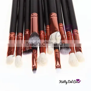 High Quality Professional Cosmetics Makeup Brush Set,rose Gold Handle With PU Bag Supplier's Choice thumbnail-4
