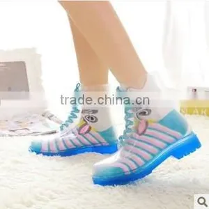 New Foreign Trade Children's Recreational Shoe Martin Shoes With Lock Laces Rain Boots thumbnail-6
