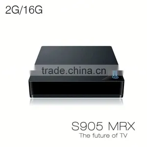 Best Quad Core tv Box MRX With Amlogic S905 DDR3 2GB RAM 16G EMMC Flash Android TV Box thumbnail-1