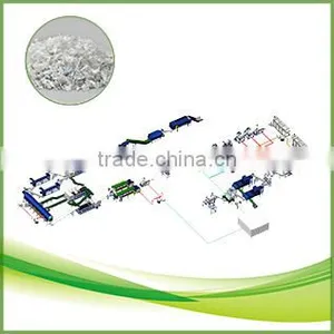 China TOP Quality PET Bottle to Flakes Crushing Hot Washing Line thumbnail-1