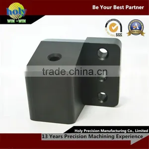 China Manufactory Precision CNC Machining Parts, CNC Turning Machined Black Component thumbnail-1