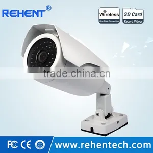 SD Card Supported Outdoor HD 720P Wireless WiFi ONVIF Infrared IP Camera IP66 Rated Waterproof thumbnail-1