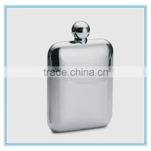 Laser Welding 6oz Stainless Steel Hip Flask/hot Selling 6oz Seamless Welding Hip Flask for Promotion thumbnail-2