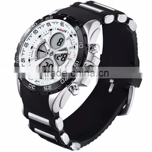 WEIDE New Waterproof Military Watch Fashion Watch Company Rubber Bracet Diver Waterproof LCD Silicone Watch Manufacture thumbnail-5
