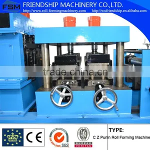 CZ Purlin Roll Forming Line Interchangeable Type thumbnail-4