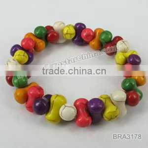 Special Bone Shape Turquoise Bracelet Hot Sales thumbnail-1