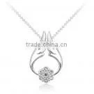 Factory Price S925 Silver Jewelry Real White Gold Plated 925 Sterling Silver Jewelry thumbnail-2