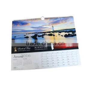 Hot New Pantone Color Large Wall Calendar Printing thumbnail-3