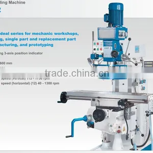 Universal Milling Machine VHF2 With More Travels and Infinitely Variable Speed thumbnail-3