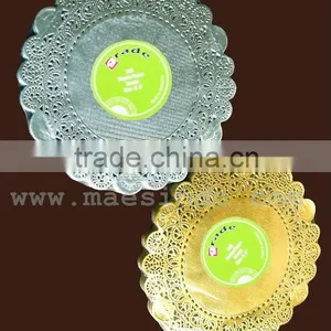Indonesian Food Grade Paper Round Foil Doily thumbnail-1