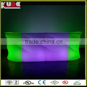 Rechargeable Battery Glow Plastic Bar Furniture for Hotel Garden thumbnail-2