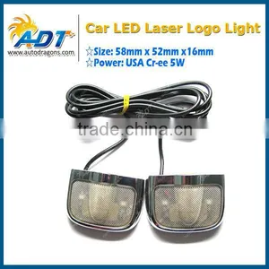 2016 Hot Sale 5w 12 Non-fading Car Ghost Led Projector 12v thumbnail-1