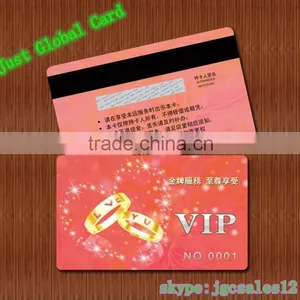 Preprinted Plastic Membership Card for Car Rental - PVC Magnetic Stripe Card ISO7811 CR80 Preprinted Plastic Membership Card thumbnail-1