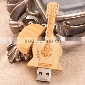 Popular Guitar USB Memory Stick/Guitar USB Stick Wooden thumbnail-2