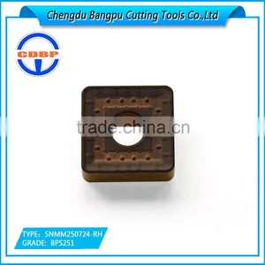 Carbide Turning Insert SNMM250724-RH BPS251 for Steel thumbnail-3