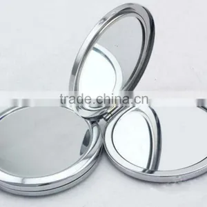 Sliver Home Big Round Metal Compact Mirror thumbnail-1