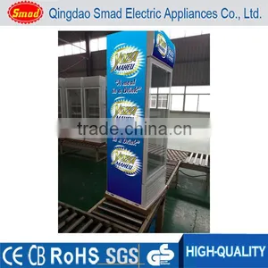 Refrigerated Produce Display Cooler Commercial Double Glass Door Refrigerator thumbnail-5