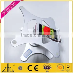 Wow!! Wholesale Lazy PC , Phone Stand Holder / Portable Aluminium Mobile Phone Holder/ Anodized Silver Aluminium Mobile Bracket thumbnail-3