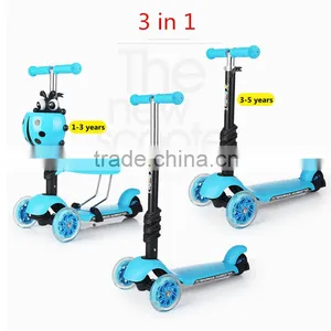 3 in 1 MB-005 Kids Kick Scooter 2 Wheel Pro Adults Balance Mobility Child Scooter 3 Wheel thumbnail-2