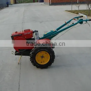 High Quality Two Wheels 8HP 10HP 12HP 15HP Walking Tractor thumbnail-1