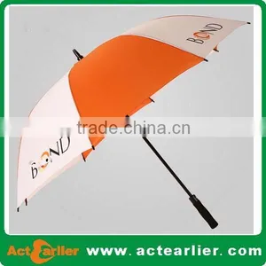 190T Nylon Fabric Material and Umbrellas Type Audi Gift High Quality Golf Umbrella thumbnail-4