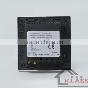 Beautiful 1 Gang Glass Screen Touch and Remote Control Light Switch thumbnail-4