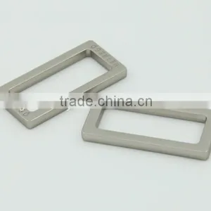 High Quality Wholesale Silver Metal Frame Tags Label Holer With Engraved Logo thumbnail-4