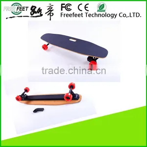 2016 No Foldable 4-wheel Electric Longboard Skateboard, 1800w Dual Drive Hub Motor Skate Board With Samsung Battery thumbnail-1