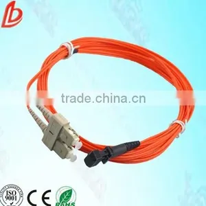 MTRJ-SC Multimode Duplex 3Meter PC UPC Corning LSZH Fiber Optical Patch Cord thumbnail-2