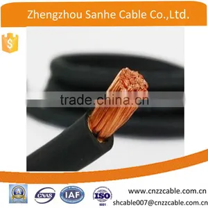 300/500V Flexible H07RN-F Copper/CCA Conductor Rubber/PVC Insulated Welding Power Cable thumbnail-1