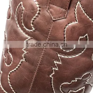 Black Tan Brown Cowgirl&cowboy Genuine Leather Western Boots Wholesale thumbnail-6