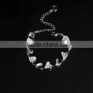 2016 Elegant Heart Charm Bracelet for Lady thumbnail-3