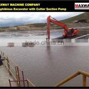 MAXWAY MACHINE COMPANY New Product ~ Cheap Submersible Cutter Suction Dredging Pump for Excavator, CE / ISO:9001 thumbnail-3