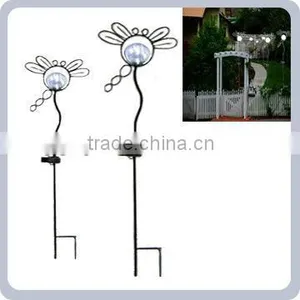 Wire Dragonfly Solar Garden Light thumbnail-1