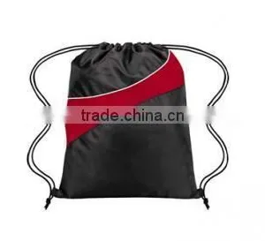 Good Quality Polyester Custom Drawstring Backpack thumbnail-3