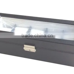 Leather Watch Box for 5pcs Watches thumbnail-1