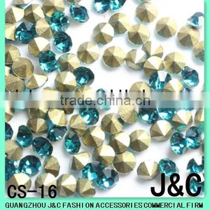 Peacock Blue A Grade Loose Rhinestone thumbnail-1