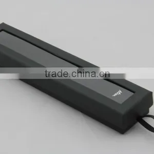 High End Handmade Black Bracelet Box / Jewelry Packing Boxes With Pvc Clear Window Custom Made Accept thumbnail-3