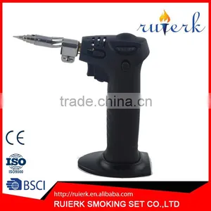 2016 Fashion Safe Lock Function c Kitchen Lighter Butane Gas Cigarette Jet Torch Lighter EK-030 thumbnail-1