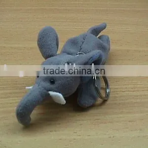Lovely Plush Elephant Key Ring thumbnail-1
