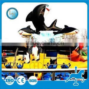 Playground Equipment Shark Island Ride!!!Amusement Park Ride Fairground Attraction Shark Island for Sale thumbnail-5