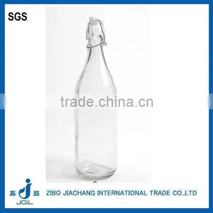 Glass Bottle Manufacturers 1liter Empty Glass Bottle thumbnail-1