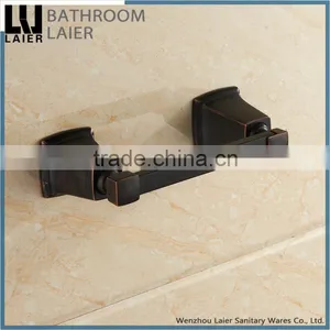 12133b China Supplier Zinc American Style Black Bathroom Equipments Toilet Roll Holder thumbnail-1
