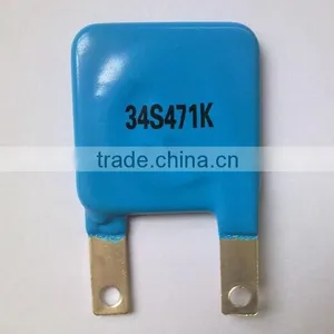 High Voltage Surge Protector Zinc Metal Oxide Varistor Surge Arrestor Surge Absorber 34mm 34S471K Surge Protector Movs thumbnail-1
